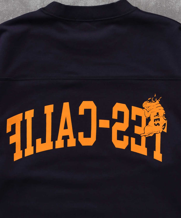 《9月下旬お届け予定》	TES CALIF FOOT BALL T-SHIRT 9SLEEVE / フットボールTシャツ 9分袖