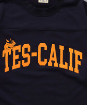 《9月下旬お届け予定》	TES CALIF FOOT BALL T-SHIRT 9SLEEVE / フットボールTシャツ 9分袖