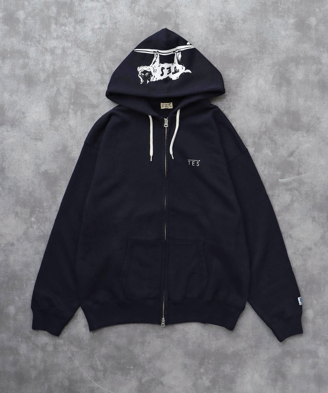 Cape Sweat Parka スウェットパーカー 10月下旬お届け予定》TES LOCAL CREW ZIP PARKA / スウェット