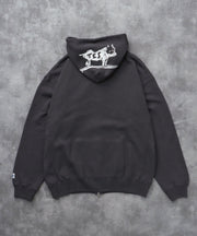 《10月下旬お届け予定》TES LOCAL CREW ZIP PARKA / スウェットパーカー