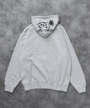 《10月下旬お届け予定》TES LOCAL CREW ZIP PARKA / スウェットパーカー