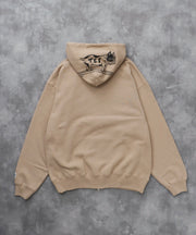 《10月下旬お届け予定》TES LOCAL CREW ZIP PARKA / スウェットパーカー