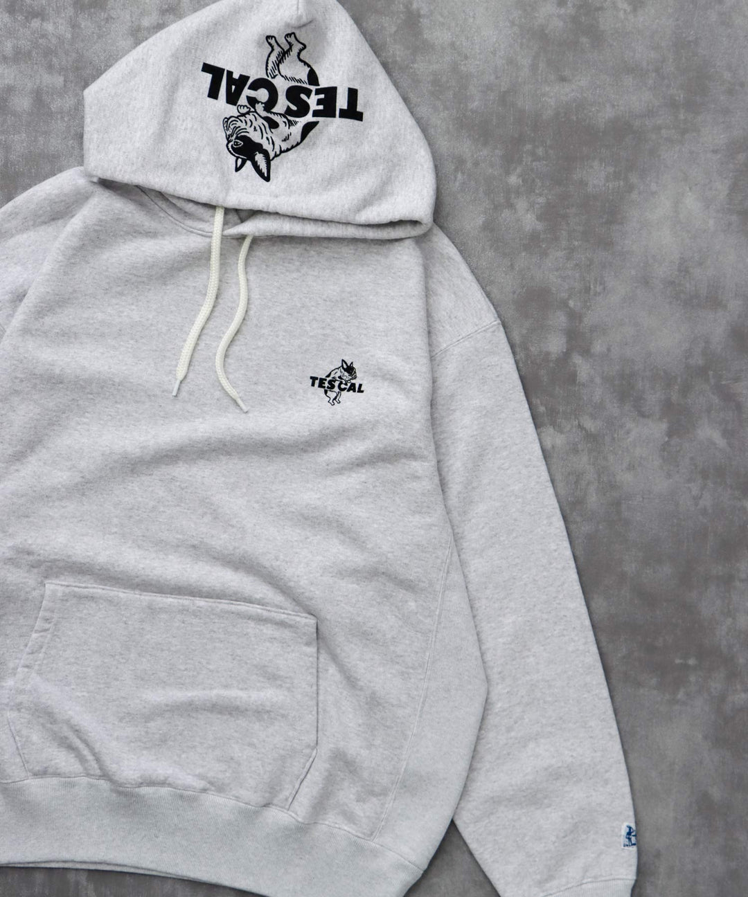 Cape Sweat Parka スウェットパーカー HIDE AND SEEK - ×CARSERVICE HOODED SWEAT SHIRT (H-GRAY