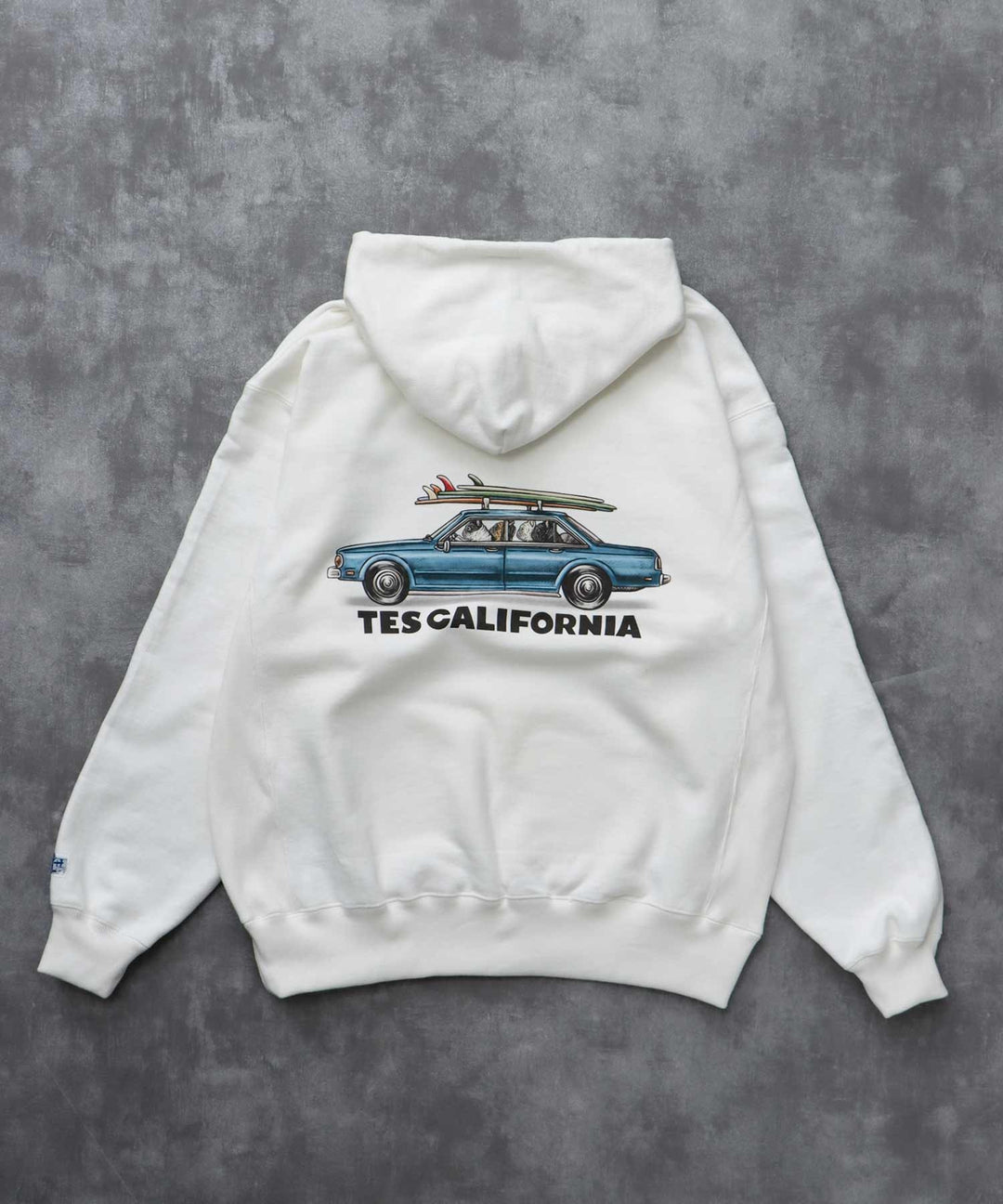 TES 4 BUHI CHASING THE WAVES SWEAT PARKA / スウェット