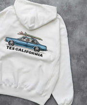《10月下旬お届け予定》TES 4 BUHI CHASING THE WAVES SWEAT PARKA / スウェットパーカー
