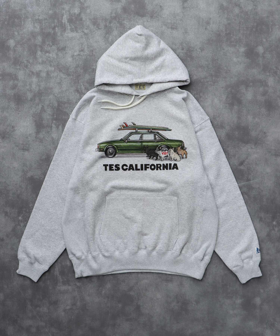 トップス TES4BUHI CHASING THE WAVES SWEAT PARKA S TES 4 BUHI CHASING THE WAVES SWEAT PARKA / スウェットパーカー