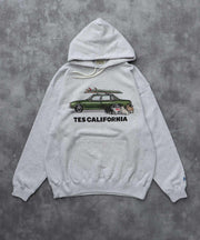 《10月下旬お届け予定》TES 4 BUHI CHASING THE WAVES SWEAT PARKA / スウェットパーカー