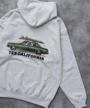 《10月下旬お届け予定》TES 4 BUHI CHASING THE WAVES SWEAT PARKA / スウェットパーカー