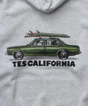 《10月下旬お届け予定》TES 4 BUHI CHASING THE WAVES SWEAT PARKA / スウェットパーカー