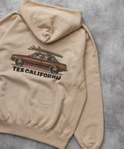 《10月下旬お届け予定》TES 4 BUHI CHASING THE WAVES SWEAT PARKA / スウェットパーカー