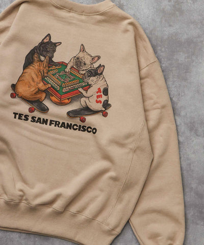 TES YAKUMAN CN SWEAT / クルーネックスウェット