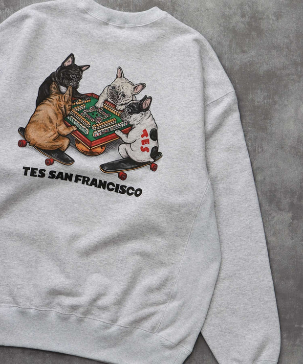 《10月下旬お届け予定》TES YAKUMAN CN SWEAT / クルーネックスウェット