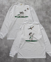 《9月下旬お届け予定》TES 4 COLOR BUHI DUCK WATCHER LONG SLEEVE T-SHIRT / ロンT