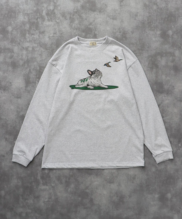 《9月下旬お届け予定》TES 4 COLOR BUHI DUCK WATCHER LONG SLEEVE T-SHIRT / ロンT