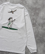 《9月下旬お届け予定》TES 4 COLOR BUHI DUCK WATCHER LONG SLEEVE T-SHIRT / ロンT