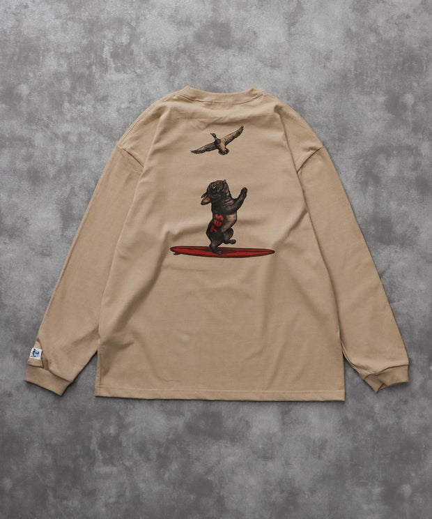 《9月下旬お届け予定》TES 4 COLOR BUHI DUCK WATCHER LONG SLEEVE T-SHIRT / ロンT