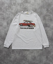 《9月下旬お届け予定》TES 4 BUHI CHASING THE WAVES LONG SLEEVE T-SHIRT / ロンT