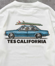 《9月下旬お届け予定》TES 4 BUHI CHASING THE WAVES LONG SLEEVE T-SHIRT / ロンT