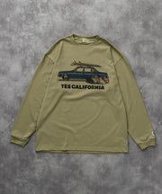 《9月下旬お届け予定》TES 4 BUHI CHASING THE WAVES LONG SLEEVE T-SHIRT / ロンT