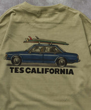 《9月下旬お届け予定》TES 4 BUHI CHASING THE WAVES LONG SLEEVE T-SHIRT / ロンT