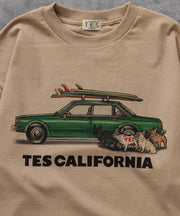 《9月下旬お届け予定》TES 4 BUHI CHASING THE WAVES LONG SLEEVE T-SHIRT / ロンT