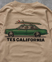《9月下旬お届け予定》TES 4 BUHI CHASING THE WAVES LONG SLEEVE T-SHIRT / ロンT