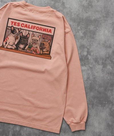 《9月下旬お届け予定》TES CALIFORNIA PIZZA DINER LONG SLEEVE T-SHIRT / ロンT