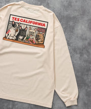 《9月下旬お届け予定》TES CALIFORNIA PIZZA DINER LONG SLEEVE T-SHIRT / ロンT