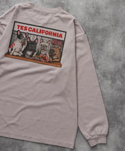 《9月下旬お届け予定》TES CALIFORNIA PIZZA DINER LONG SLEEVE T-SHIRT / ロンT