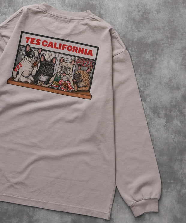 《9月下旬お届け予定》TES CALIFORNIA PIZZA DINER LONG SLEEVE T-SHIRT / ロンT