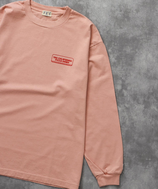 《9月下旬お届け予定》TES CALIFORNIA PIZZA DINER LONG SLEEVE T-SHIRT / ロンT