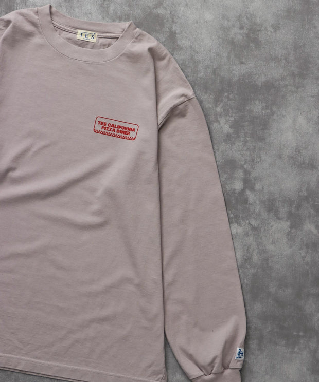 《9月下旬お届け予定》TES CALIFORNIA PIZZA DINER LONG SLEEVE T-SHIRT / ロンT