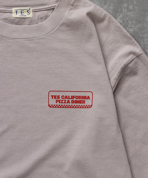 《9月下旬お届け予定》TES CALIFORNIA PIZZA DINER LONG SLEEVE T-SHIRT / ロンT