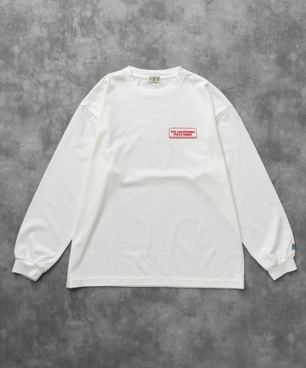《9月下旬お届け予定》TES CALIFORNIA PIZZA DINER LONG SLEEVE T-SHIRT / ロンT
