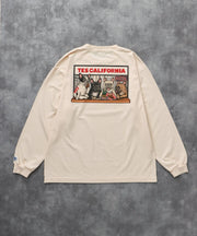 《9月下旬お届け予定》TES CALIFORNIA PIZZA DINER LONG SLEEVE T-SHIRT / ロンT