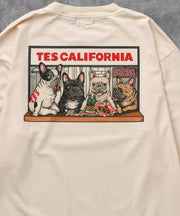 《9月下旬お届け予定》TES CALIFORNIA PIZZA DINER LONG SLEEVE T-SHIRT / ロンT