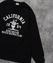 《9月下旬お届け予定》	TES COLLEGE FLOCK PT LONG SLEEVE T-SHIRT / ロンT