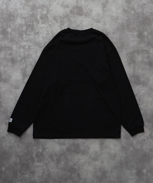 《9月下旬お届け予定》	TES COLLEGE FLOCK PT LONG SLEEVE T-SHIRT / ロンT