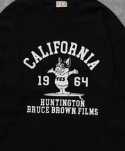 《9月下旬お届け予定》	TES COLLEGE FLOCK PT LONG SLEEVE T-SHIRT / ロンT