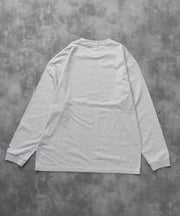 《9月下旬お届け予定》	TES COLLEGE FLOCK PT LONG SLEEVE T-SHIRT / ロンT