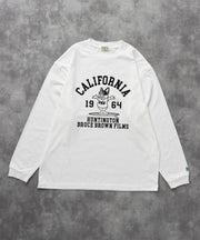 《9月下旬お届け予定》	TES COLLEGE FLOCK PT LONG SLEEVE T-SHIRT / ロンT