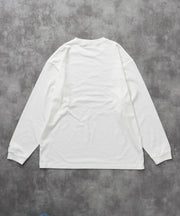 《9月下旬お届け予定》	TES COLLEGE FLOCK PT LONG SLEEVE T-SHIRT / ロンT