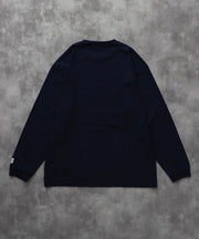 《9月下旬お届け予定》	TES COLLEGE FLOCK PT LONG SLEEVE T-SHIRT / ロンT