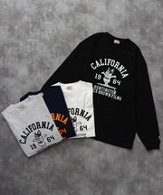 《9月下旬お届け予定》	TES COLLEGE FLOCK PT LONG SLEEVE T-SHIRT / ロンT