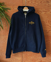 《11月中旬お届け予定》【WEB / FLAG SHOP限定】COLOR LOGO EMB MIDDLE WEIGHT ZIP PK / ショート丈ジップパーカー