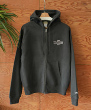 《11月中旬お届け予定》【WEB / FLAG SHOP限定】COLOR LOGO EMB MIDDLE WEIGHT ZIP PK / ショート丈ジップパーカー