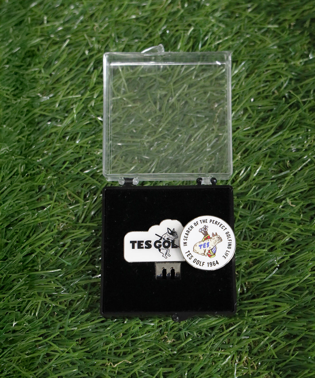 WEB / FLAG SHOP限定】TES GOLF CLIP BALL MARKER / ゴルフボール