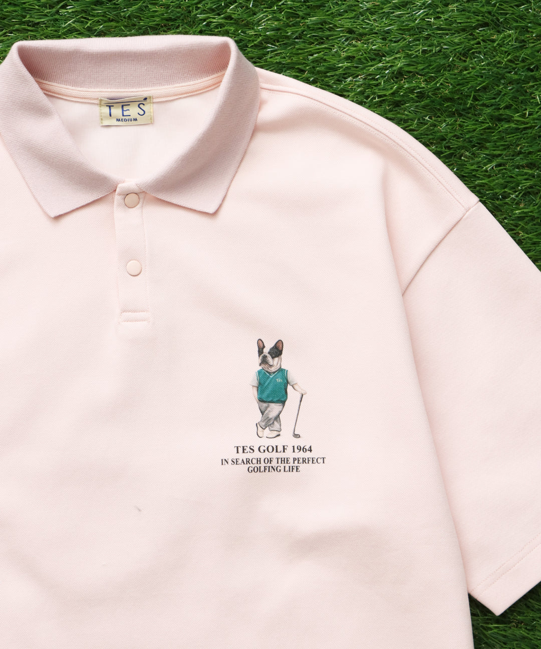 TES BUHI GOLFER BIG POLO / ビッグシルエットPOLOシャツ – TES | THE