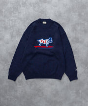 《11月下旬お届け予定》TES SAGARA BUHI WOOL KNIT / クルーネックニット