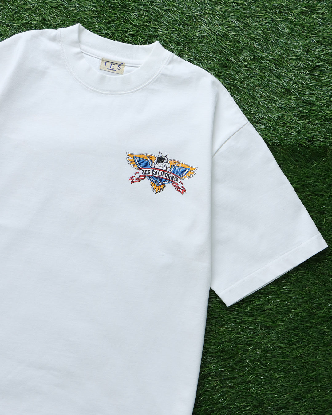 一部予約商品》TES VINTAGE BIKER T-SHIRT / ビッグシルエットTシャツ